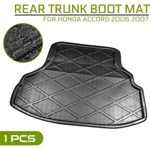 Car Floor Mat Carpet For Honda Accord 2006 2007 Rear Trunk Anti-mud Cover