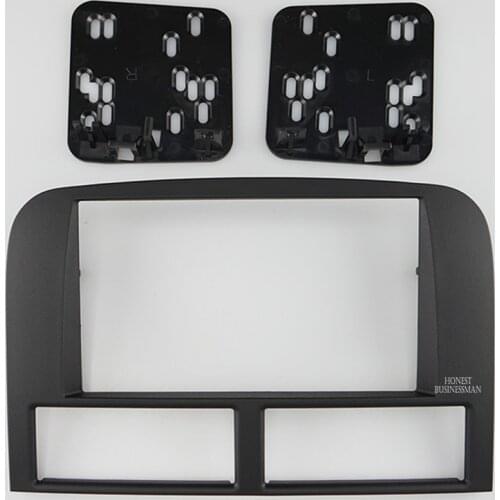 Car Radio Fascia,gps navigation fascia panel is suitable for Jeep Grand Cherokee 1999-2004 Double Din Car Audio Frame