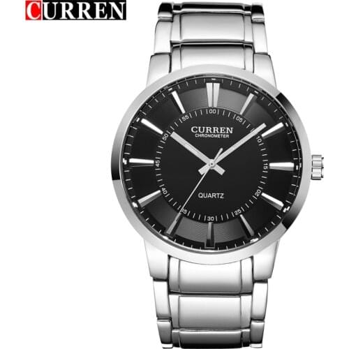 CURREN Men Watches Full Steel Analog Men Quartz Watch Para Sports Watches Men Business Watch relogio masculino