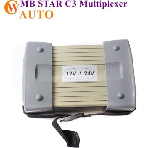 MB STAR C3 Multiplexer Star Diagnosis Full Set With All Cables MB C3 Star Diagnostic Scanner