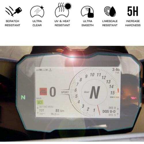 For Ducati Streetfighter V4/ Panigale V4R MultistradaCluster Scratch Protection Film Screen Protector