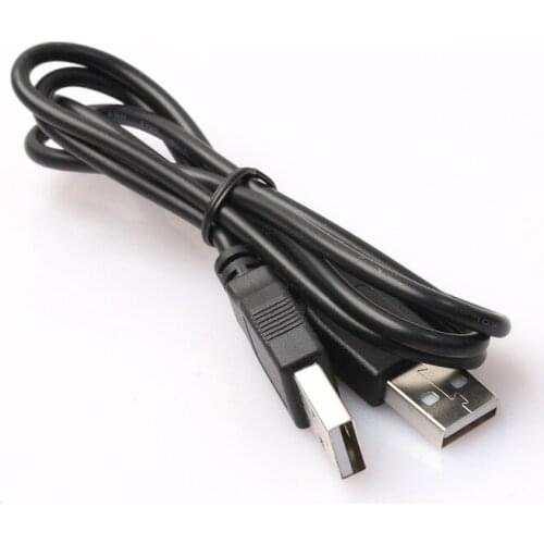 Double USB computer extension cable 1M USB 2.0 Type A Male to A Male Cable Hi-Speed 480 Mbps Black