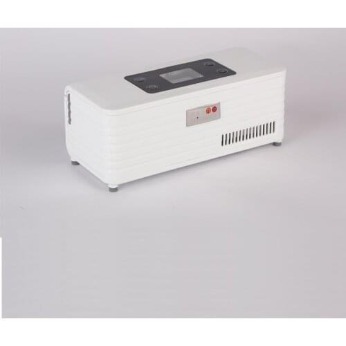Diabetes fridge Work 12 hrs cashe insulino fridge small cooler Auto fridge with LCD display portebla refrigerator medication