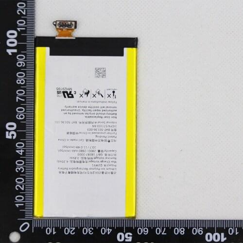 ISUNOO 20pcs/lot Phone Battery BAT-50136-003 For BlackBerry Z30 2800mah Internal Replacement Mobile Phone Battery with Gift