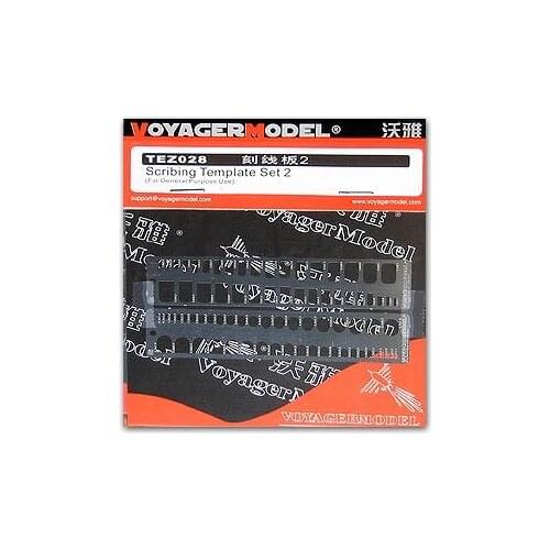KNL HOBBY Voyager Model TEZ028 model making general engraving template - 2