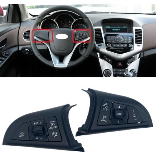 Roavia For Chevrolet Cruze 09-14 Multifunction Steering Wheel Button Cruise Control Switch Bluetooth Audio Cruise Speed Control