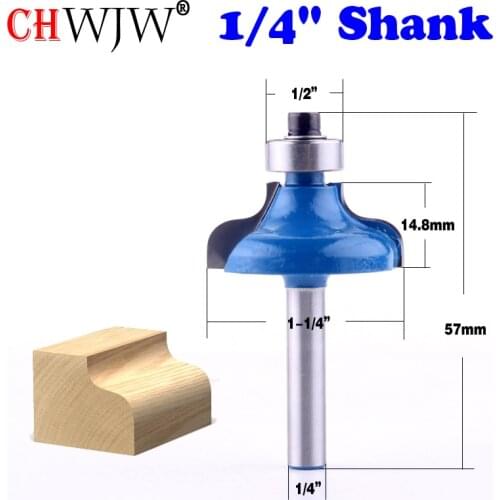 1PC 1/4" Shank Ogee Edging and Molding Router Bit - Large