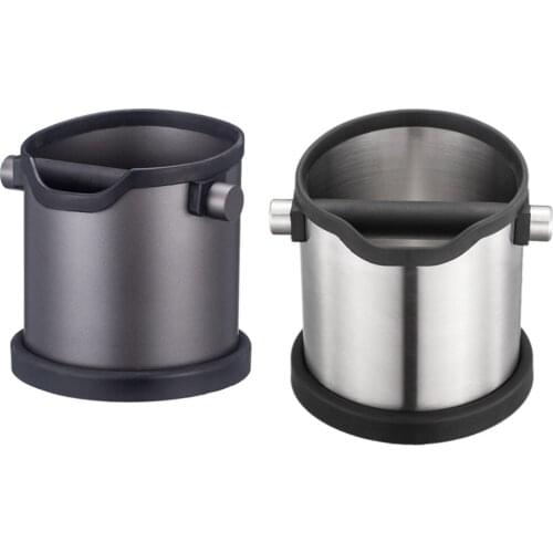Coffee Knock Box Waste Bucket for Coffee Machine Removable Non-Slip for Bar