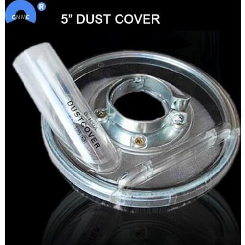 Copy 5inch transparent plastic dust cover high quality dust shroud