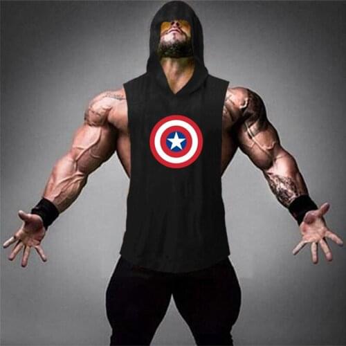 Brand Cotton Tank Top Men Vest Bodybuilding Muscle Tops Sleeveless Shirt Casual Gyms Clothing Singlet Fitness Tops Muscle Guys