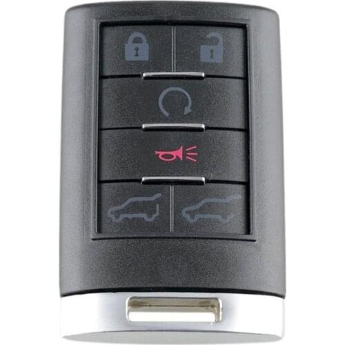 Mini Remote Key Case Replacement For 2008-2014 Cadillac Escalade ESV Key Fob Remote Shell Case