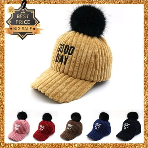 Fashion Warm Sun Hat Adjustable Baseball Cap Kids Beanie Bucket Caps Boy Girl Autumn Casquette HipHop Winter Shield Enfant