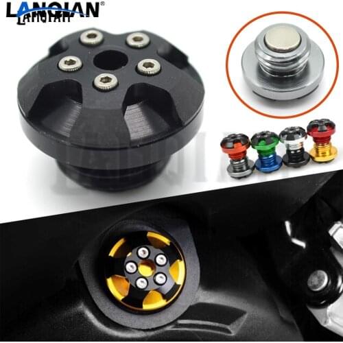 M20*2.5 motorcycle magnetic Engine Oil Cap For Honda CBR600RR CBR600 RR CBR 600RR CB1000 R multistrada 1200 yamaha tmax 500 530