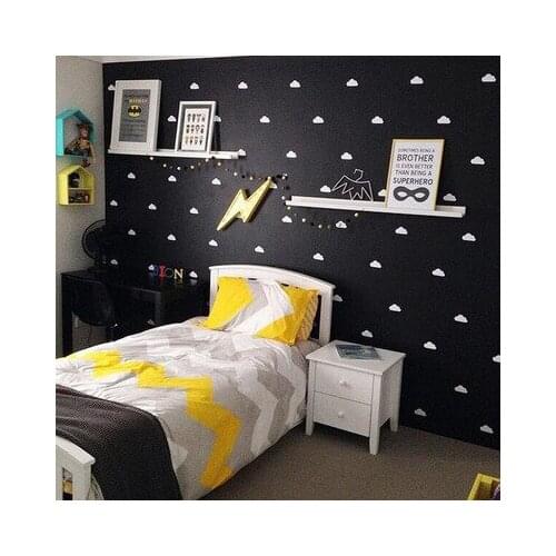 DIY Cartoon Cute Cloud Wall Stickers Kids Rooms Baby Bedroom Decoration Wall Sticker Home Decor Wall Decals Wallpaper Poster