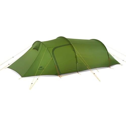 【New store 】 Opalus 2-4 Persons Multi-series Outdoor Ultralight Tunnel Family Tent with Free Footprint NH20ZP001 Naturehik