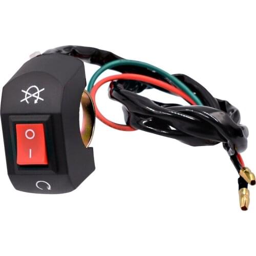 Motorcycle Headlight Switch Electric Bike Accessory Motorcycle Handle Double Flash Switch Modification Accessories