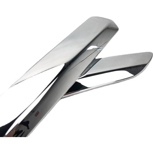 For Citroen C5 Front Bumper Anti-scratch Strip, Chrome-plated Side Trim Strip, Rear Bumper Bright Strip, Anti-collision Strip