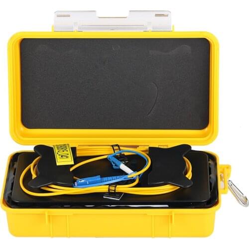 SC/UPC-LC/UPC OTDR Zone Eliminator,Fiber Rings ,Fiber Optic OTDR Launch Cable Box 500M 1Km 2Km SM 1310/1550nm Tool box