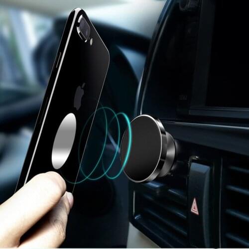 Universal Magnetic Car Phone Holder Car GPS Air Vent Mount Air Vent Clip Smartphones Stand for iPhone 11 Samsung Xiaomi Huawei