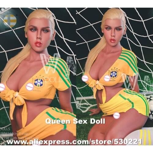 WMDOLL Top Quality 168cm F Cup European Face Silicone Sex Doll for Men TPE Adult Doll Oral Vagina Anal Breast Sexy Toys