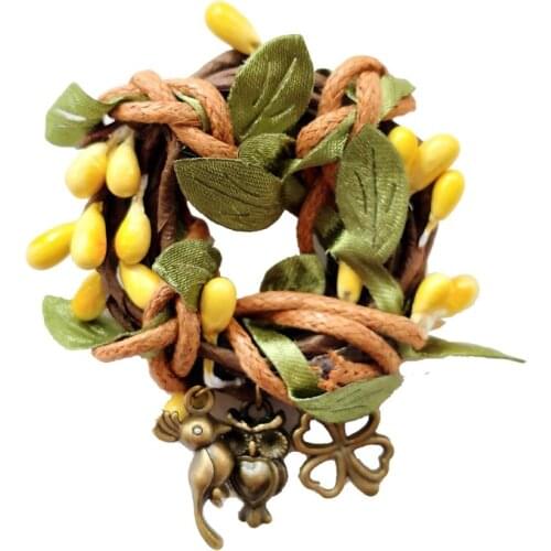 YiYaoFa Handmade Halloween Pin & Brooches Antique Black Brooch Buckle Women Accessories Corsage Gift for Her YBR-43