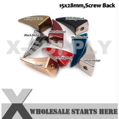 15x28mm Dragon Claws Screw Back Spikes for Leather Craft,Belt,Jackets,Shoes