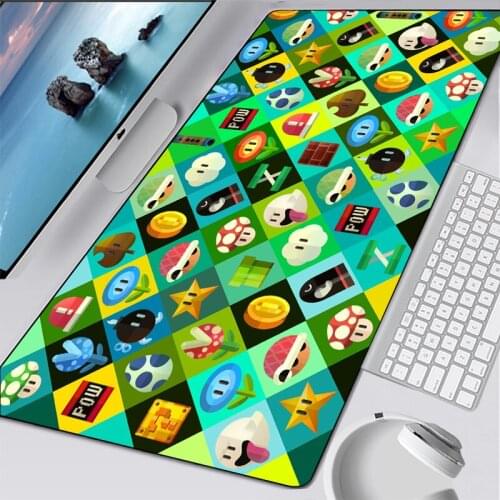 2021 Super mario mouse pad gaming mousepad notbook computer mouse pad large mat to mouse gamer gifts
