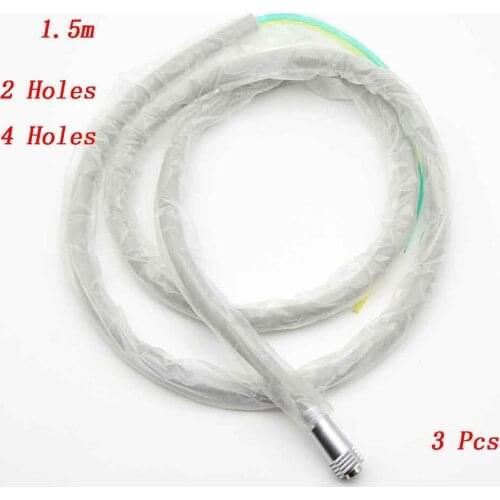 3 Pcs Dental Handpiece Hose Silicone Tubing High Speed Handpiece tube Without Connector Silicone Pipe