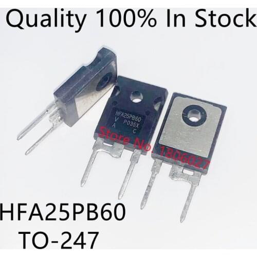5PCS/lot HFA25PB60 TO-247 600V 25A Spot hot sale