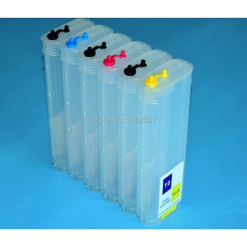8Colors Printer ink cartridge with ARC chips For HP Designjet z2100 Plotter HP70 280ML