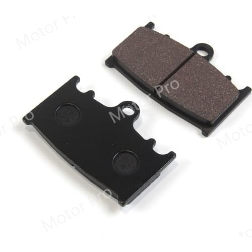 Motorcycle Accessories Organic Front Brake Pads For KAWASAKI ZXR400 ZZR400 600 ZX6R ZX9R KLZ 1000 ZZR 1100 1200 VN 1700 2000 GPZ