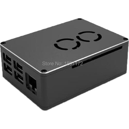 Raspberry Pi 4 Model B 4 Aluminum Metal Case with Dual Fan Heatsink