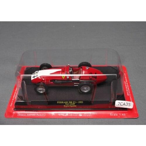IXO 1:43 FERRARI 500 F2 1953 KURT ADOLFF ECURIE ESPADON #34 Collect die casting alloy trolley