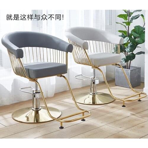 Barber shop chair hair salon special lifting hair cutting chair hair stool online celebrity hair chair hair cutting chair