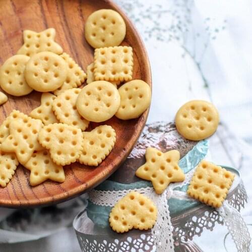 Simulation Small Biscuit Silicone Mold Fondant Cake Mold Chocolate Silicone Mold