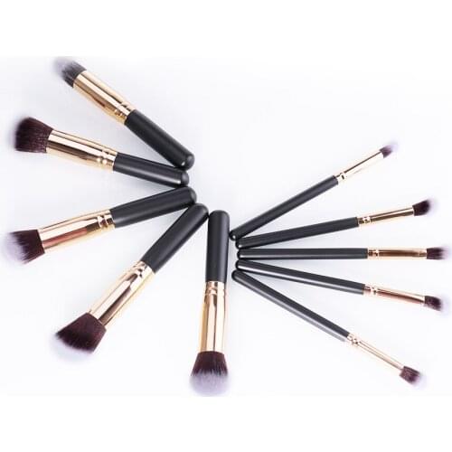 O.TWO.O Multifunctional Beauty Tools 10pc/set Brush set Foundation Eyeshadow Brush Facial lip brush