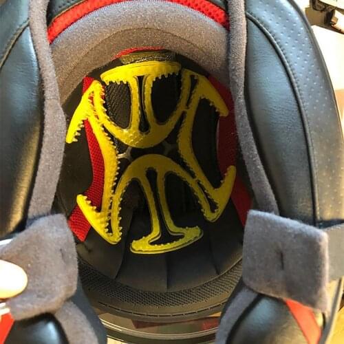 Bicycle Motorcycle Inner Lining Helmet Soft Silicone Inner Pad Helmet Accessories Breathable And Compressive Cycling Helmet Pads