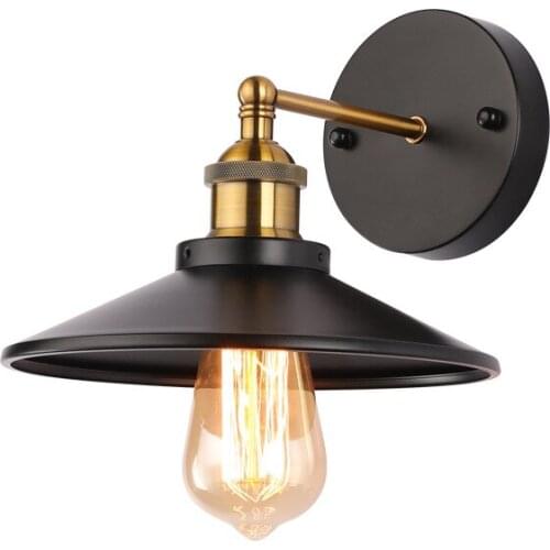 Bedside Retro Wall Lamp Industrial Wind Indoor Lighting For Home Lighting 110V/220V E27 Edison Wall Light Decoration Lights