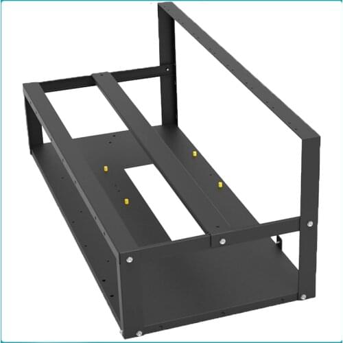 Mining Rig Frame Stackable Open For 6 8 12 GPU Crypto Coin Bitcoin Rack Mining ETH/ETC/ZEC Ether Accessories Tools Mining Rig