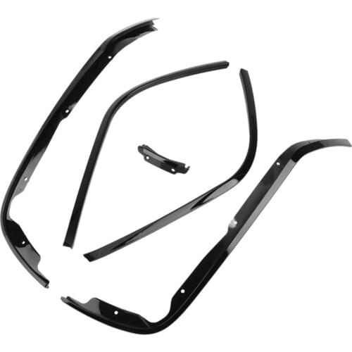 Motorcycle Footrest Pedal Side Cover Rubber Trim Strip Cover Lining Footrest for VESPA SPRINT PRIMAVERA 150