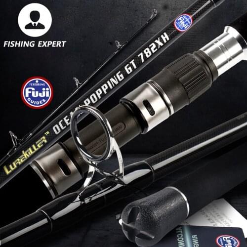 Japan Tackle Fuji GT Rod Golden Gun Boat Lure Jigging Rods Long Throwing Fishing Pole Offshore Angling Squid Carp Portable Rock