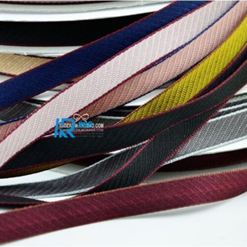 10 mm / 1cm thin 2 side cotton ribbons DIY bowknot accessories hand made tape 15 yards /lot