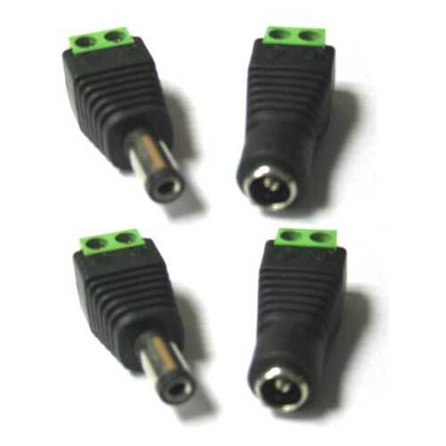 10 pairs of DC Power connecter Converter 12V DC cable connector for Camera Adapter