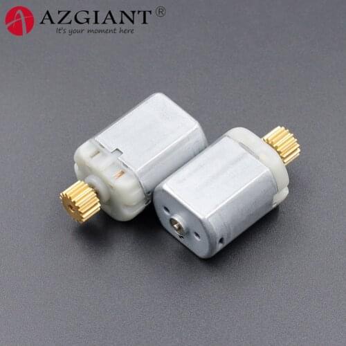 AZGIANT 2PCS automotive 16T Car trunk Door Lock Motor for Renault scenic 3 DC 12V Engine Parts DIY motors
