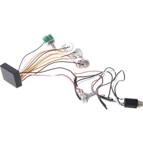 Active EQ-B3T Preamp Circuit For Bass Guitar Replacement Accessories U2JB