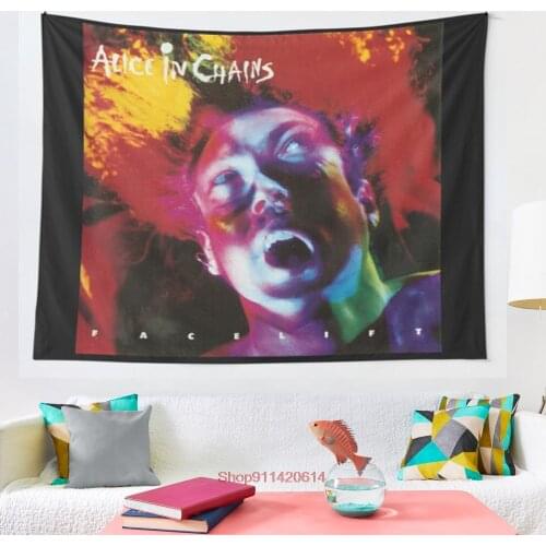 Alice In Chains Facelift tapestry witchcraft tapestry Bohemian decoration home decoration Hippie