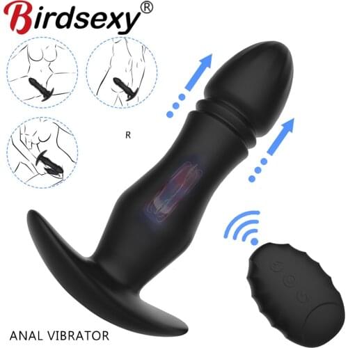 Anal Plug Vibrator Sex Toys for Man Silicone Butt Plug 10 Speed Sex Toys for Woman Anal Dildo Adult 18+ Erotic Toys USB Charging