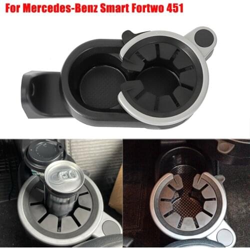 Car Center Console Drinks Cup Holder Beverage Mount For Mercedes Benz Smart 451 Fortwo 451 Car Bottle Organizer A4518100370
