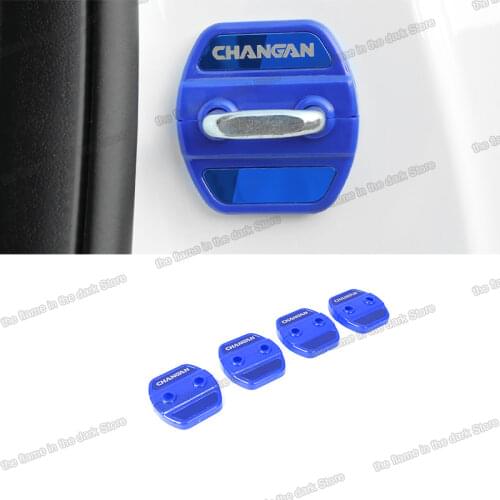 Lsrtw2017 for Changan Cs85 Car Door Lock Buckle Trims Interior Accessories Mouldings 2018 2019 2020