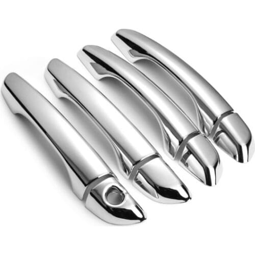 FUNDUOO for Hyundai I30 2017 2018 2019 2020 New Chrome Car Door Handle Cover Trim Sticker Car Styling Accessories